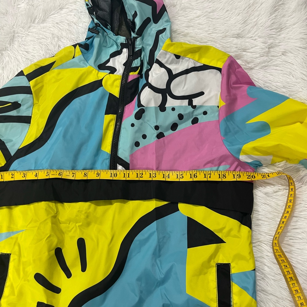 Reason Abstract Multicolor Windbreaker - image 5